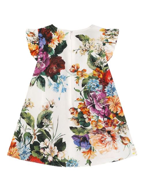 Abito neonata floreale Dolce & Gabbana Kids | L23DW2HS5TWHA5PC